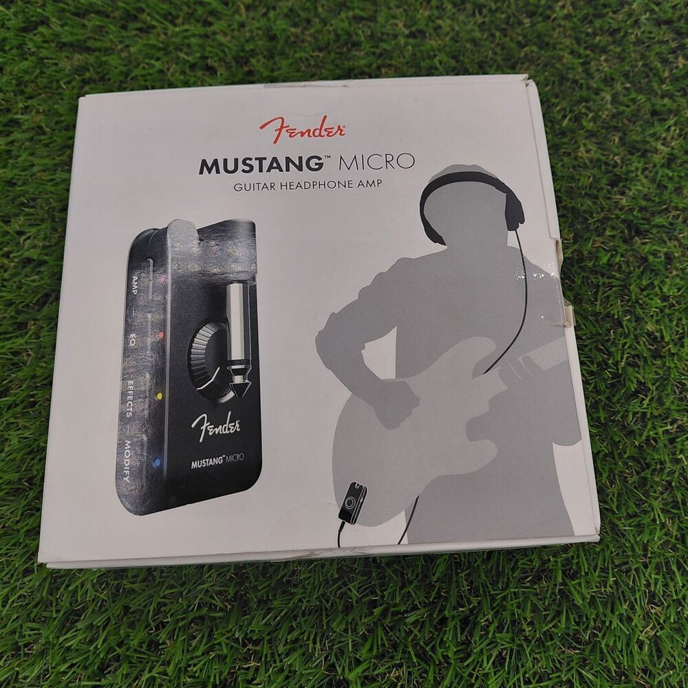 Fender Mustang Micro Modeling Guitar Headphone Amp for Electric Guitar Practice